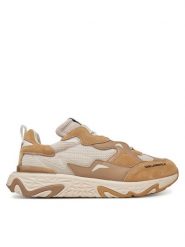 KARL LAGERFELD Sneakersy KL52424 Beżowy. Brązowe buty sportowe casual KARL LAGERFELD, bez wzorów, ze skóry, bez zapięcia. Za 829.99 zł.