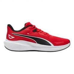 Buty do biegania męskie Puma Skyrocket Lite For All Time. Czerwone buty do biegania Puma, bez wzorów, z gumy, bez zapięcia, do biegania. Za 363.00 zł.