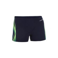 Bokserki pływackie 500 FIT CADRO męskie. Czarne bokserki NABAIJI, m, bez wzorów, z materiału. Za 49.99 zł.
