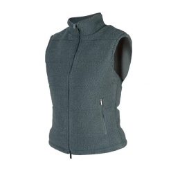 Kurtka puchowa bez rękawów HORKA Charlotte. Niebieskie kurtki HORKA, l, bez wzorów, z materiału, bez kaptura. Za 324.50 zł.