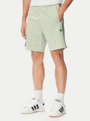 Adidas Szorty sportowe Pinstripes KT4328 Kremowy Regular Fit. Białe krótkie spodenki sportowe Adidas, l, bez wzorów, z bawełny. Za 239.99 zł.