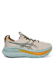 Asics Buty do biegania Gel-Nimbus 28 Tr 1011C309 Beżowy. Brązowe buty do biegania ASICS, bez wzorów, z meshu, bez zapięcia, do biegania. Za 889.99 zł.