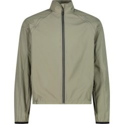 Kurtka wiatrówka z odpinanymi rękawami CMP. Zielone kurtki CMP, bez wzorów, z materiału, z kapturem. Za 349.99 zł.
