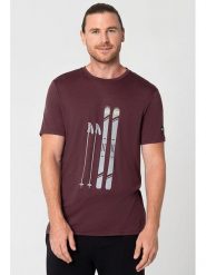 Super.natural Koszulka "Skiing Gear" w kolorze bordowym rozmiar: S. Czerwone bezrękawniki super.natural, s, bez wzorów, z materiału, bez kołnierzyka, bez ramiączek. Za 126.99 zł.