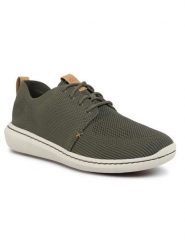Clarks Sneakersy Step Urban Mix 261381747 Zielony. Zielone buty sportowe casual Clarks, bez wzorów, z materiału, bez zapięcia. Za 219.99 zł.