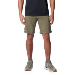 Spodenki sportowe męskie Silver Ridge Utility Cargo Shorts. Zielone krótkie spodenki sportowe Columbia, m, bez wzorów, z materiału. Za 284.40 zł.