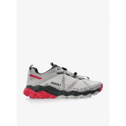 Buty turystyczne męskie AKU Flyrock GTX. Szare buty turystyczne Aku, bez wzorów, bez zapięcia. Za 890.99 zł.