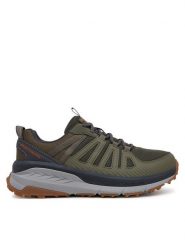 Skechers Trekkingi Switch Back-Venture Seeker 237686/GRMT Khaki. Brązowe buty trekkingowe Skechers, bez wzorów, z materiału, bez zapięcia. Za 299.99 zł.