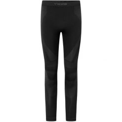 Legginsy Viking Eiger. Czarne legginsy długie sportowe Viking, m, bez wzorów, ze skóry, narciarskie. Za 69.90 zł.