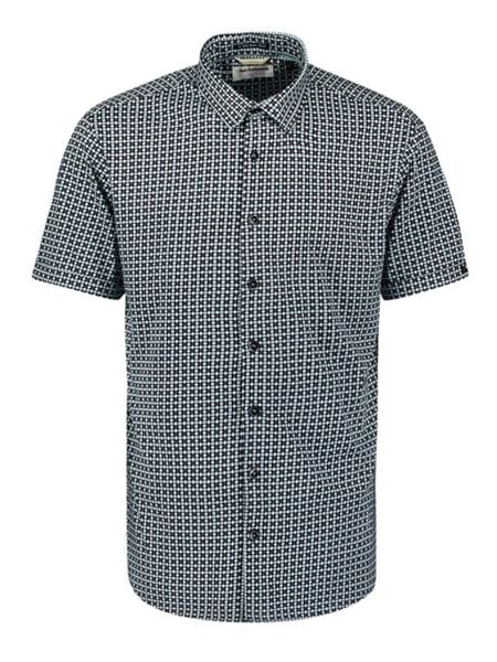 No Excess Koszula - Regular fit - w kolorze niebieskim rozmiar: M. Niebieskie koszule No Excess, m, bez wzorów, z bawełny, bez kołnierzyka, bez ramiączek. Za 117.73 zł.