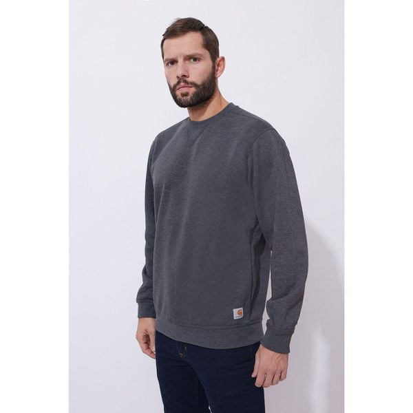 Bluza sportowa męska Carhartt Midweight Crewneck. Szare bluzy bez kaptura Carhartt, m, bez wzorów, bez kaptura. Za 224.99 zł.