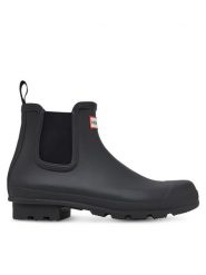 Hunter Kalosze MFS9116RMA Czarny. Czarne śniegowce Hunter, z tworzywa sztucznego, bez zapięcia. Za 289.99 zł.