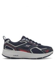 Skechers Sneakersy GO RUN CONSISTENT 220034 NVRD Granatowy. Niebieskie buty do biegania Skechers, bez wzorów, z materiału, bez zapięcia. Za 299.99 zł.