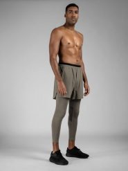 4F Spodenki treningowe szybkoschnące męskie 4F x Robert Lewandowski XL. Brązowe krótkie spodenki sportowe 4F, l, bez wzorów. W wyprzedaży za 99.99 zł.