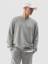 4F Bluza w kolorze szarym rozmiar: 3XL. Szare bluzy 4F, xl, bez wzorów, bez kaptura. Za 48.62 zł.