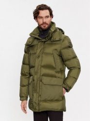 Blauer Kurtka puchowa 23WBLUK03009 Zielony Regular Fit. Zielone kurtki Blauer, l, bez wzorów, z puchu, bez kaptura. Za 1,739.00 zł.