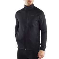 Bluza trekkingowa techniczna męska Viking Jukon na zamek. Niebieskie bluzy Viking, m, bez wzorów, bez kaptura. Za 291.99 zł.
