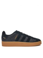 Adidas Sneakersy Campus 00s JH7607 Czarny. Czarne buty sportowe casual Adidas, bez wzorów, ze skóry, bez zapięcia. Za 359.99 zł.