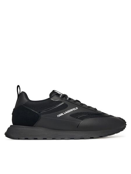KARL LAGERFELD Sneakersy KL51116 Czarny. Czarne buty sportowe casual KARL LAGERFELD, bez wzorów, ze skóry, bez zapięcia. Za 723.99 zł.