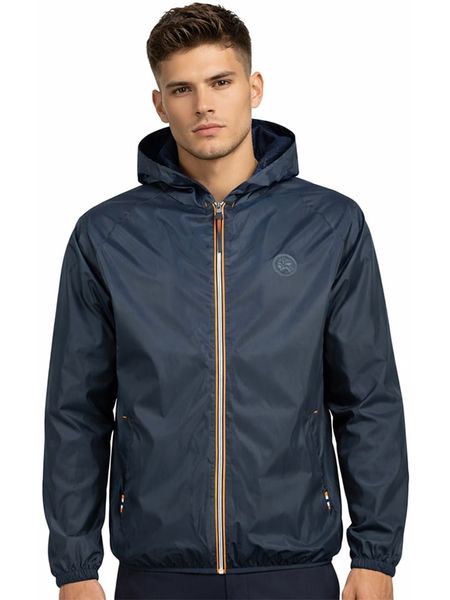 Geographical Norway Kurtka przejściowa "Boatglobe" w kolorze granatowym rozmiar: L. Niebieskie kurtki Geographical Norway, l, bez wzorów, bez kaptura. Za 105.14 zł.