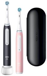 Szczoteczka magnetyczna Oral-B iO 3 Duo Matt Black/Blush Pink czarny/różowy. Szczoteczki elektryczne ORAL B. Za 549.00 zł.