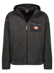 Canadian Peak Kurtka polarowa "Udeafeak" w kolorze antracytowym rozmiar: XXL. Czarne kurtki Canadian Peak, xxl, bez wzorów, z polaru, bez kaptura. Za 181.33 zł.