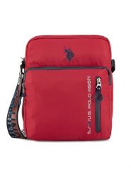 U.S. Polo Assn. Saszetka BIUXT5682MIA Czerwony. Czerwone saszetki i nerki U.S. Polo Assn., bez wzorów, z materiału. Za 229.99 zł.
