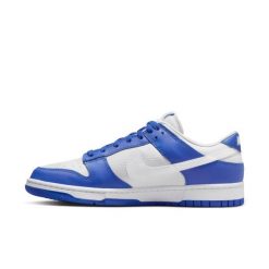 Nike Dunk Low Retro Sneakersy męskie. Białe buty sportowe casual Nike, bez wzorów, z gumy, bez zapięcia. Za 409.99 zł.