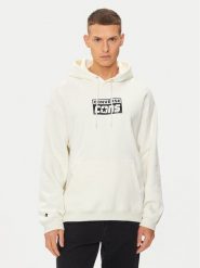 Converse Bluza M Cons Hoodie 10026148-A10 Écru Regular Fit. Bluzy Converse, l, bez wzorów, z bawełny, bez kaptura. Za 199.99 zł.