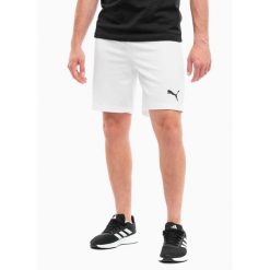 Spodenki Puma teamRISE białe. Białe szorty Puma, m, bez wzorów, sportowe. Za 55.09 zł.