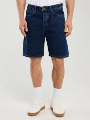 Szorty męskie jeansowe niebieskie Aleksy 508. Niebieskie szorty BIG STAR, m, bez wzorów, z bawełny, eleganckie. W wyprzedaży za 99.99 zł.