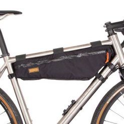 Torba rowerowa Frame Bag Rozmiar L RESTRAP. Czarne torby na ramię RESTRAP, bez wzorów, z gumy, bez dodatków. Za 565.50 zł.