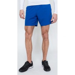 Spodenki treningowe męskie SKMF300 - niebieski. Krótkie spodenki sportowe marki 4F. W wyprzedaży za 39.99 zł.