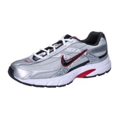 Buty do biegania Nike w kolorze szaro-czerwonym. Białe buty do biegania Nike, bez wzorów, z materiału, bez zapięcia, do biegania. W wyprzedaży za 376.85 zł.