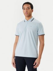 Jack & Jones Polo Fusion 12289953 Błękitny Regular Fit. Niebieskie koszulki polo Jack & Jones, m, bez wzorów, z bawełny, bez kołnierzyka, bez ramiączek. Za 129.99 zł.