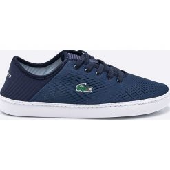 Lacoste - Buty. Szare buty sportowe casual marki LACOSTE, z materiału. W wyprzedaży za 269.90 zł.