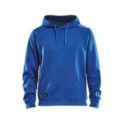Bluza Craft community. Niebieskie bluzy z kapturem Craft, l, bez wzorów, z bawełny, z kapturem. Za 264.00 zł.