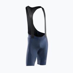 Spodenki rowerowe męskie Northwave Fast Bibshort. Niebieskie spodenki rowerowe Northwave, l, bez wzorów, z materiału. Za 409.99 zł.