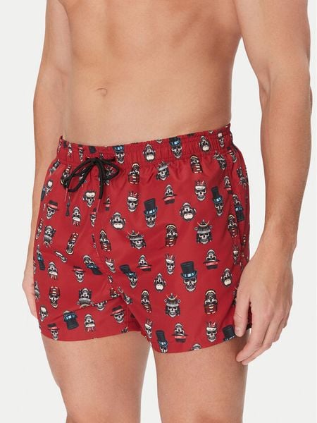 Ysabel Mora Szorty kąpielowe 90286 Czerwony Regular Fit. Czerwone kąpielówki YSABEL MORA, m, bez wzorów, z syntetyku. Za 149.99 zł.