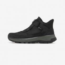 Buty turystyczne męskie Quechua MH900 2 Seconds wodoodporne. Czarne buty trekkingowe QUECHUA, bez wzorów, bez zapięcia. Za 399.99 zł.