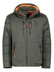 ANAPURNA Kurtka zimowa "Beachana" w kolorze khaki rozmiar: XXL. Brązowe kurtki ANAPURNA, na zimę, xxl, z aplikacjami, bez kaptura. Za 288.52 zł.