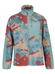 Icepeak Kurtka polarowa "Memphis" w kolorze czerwono-błękitnym rozmiar: XL. Czerwone kurtki Icepeak, xl, bez wzorów, z materiału, bez kaptura. Za 145.94 zł.