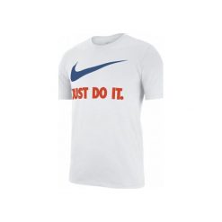 Nike T-Shirt M Nsw Tee Jdi Swoosh New White Team Orange Team Royal Xl. T-shirty sportowe marki Nike. W wyprzedaży za 75.00 zł.