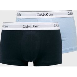 Calvin Klein Underwear - Bokserki (2 pack). Niebieskie bokserki Calvin Klein Underwear, l, bez wzorów, z bawełny. W wyprzedaży za 139.90 zł.