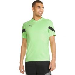 Podkoszulek męskie Puma Teamfinal Training Jersey. Zielone podkoszulki Puma, m, bez wzorów, z jersey, bez ramiączek. W wyprzedaży za 190.00 zł.