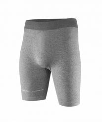 Spodenki męskie do spania z dodatkiem lnu Brubeck COMFORT NIGHT. Szare piżamy Brubeck, m, bez wzorów, z dzianiny, bez ramiączek. Za 79.99 zł.