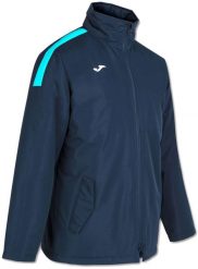 Kurtka wiatroszczelna Joma Trivor. Niebieskie kurtki Joma, xs, bez wzorów, z materiału, z kapturem. Za 324.55 zł.