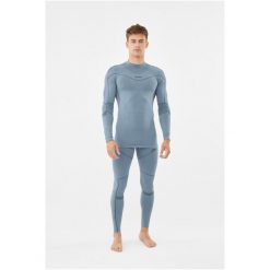 Bielizna termoaktywna męska Viking Gary Turtle Neck. Szara bielizna termoaktywna Viking, na zimę, l, bez wzorów, bez ramiączek, narciarskie. Za 174.99 zł.
