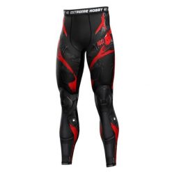Legginsy sportowe męskie EXTREME HOBBY IRON FORCE. Czerwone legginsy długie sportowe EXTREME HOBBY, m, bez wzorów, z elastanu. Za 229.00 zł.