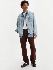Levi's Spodnie chino w kolorze brązowym rozmiar: W33/L34. Brązowe eleganckie spodnie Levi's®, l, z bawełny. Za 163.64 zł.